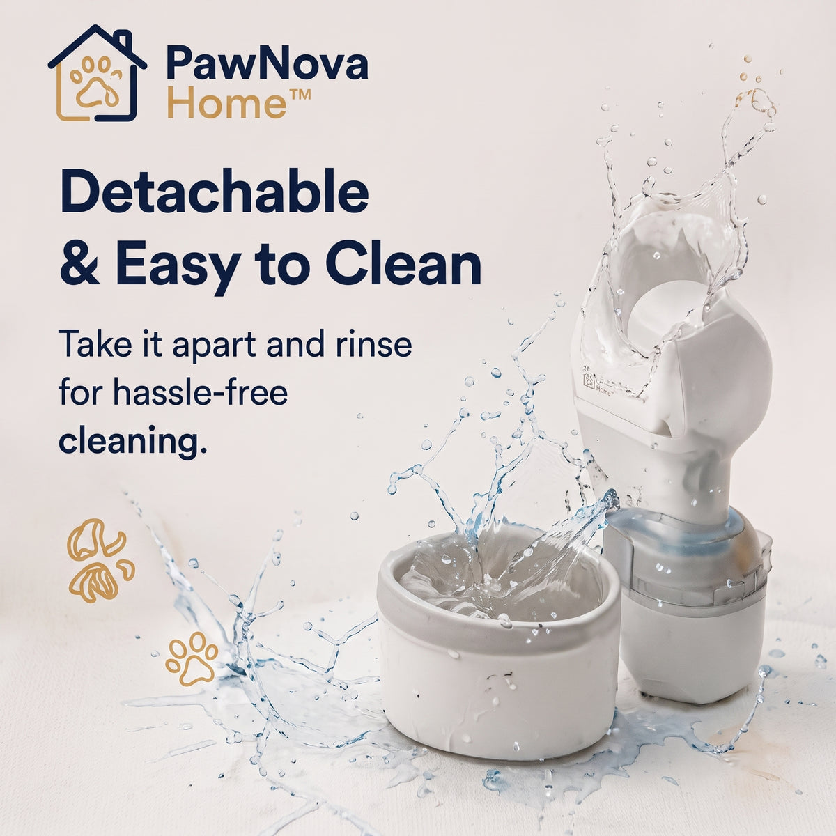 PawNova Home™ PawClean Portable Pet Washer