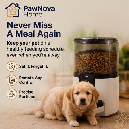 PawNova Home™ SmartGuard Automatic Pet Feeder