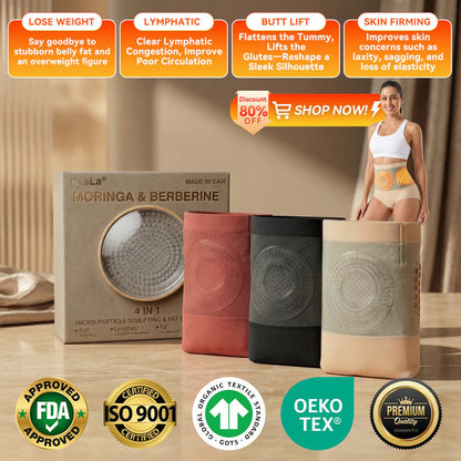 👙𝐊𝐚𝐚𝐋𝐚® 𝟐𝟎𝟐𝟔 𝐌𝐨𝐫𝐢𝐧𝐠𝐚 & 𝐁𝐞𝐫𝐛𝐞𝐫𝐢𝐧𝐞 𝟒-𝐈𝐧-𝟏 𝐌𝐢𝐜𝐫𝐨-𝐏𝐚𝐫𝐭𝐢𝐜𝐥𝐞 𝐒𝐜𝐮𝐥𝐩𝐭𝐢𝐧𝐠 & 𝐅𝐚𝐭-𝐁𝐮𝐫𝐧 𝐒𝐡𝐨𝐫𝐭𝐬