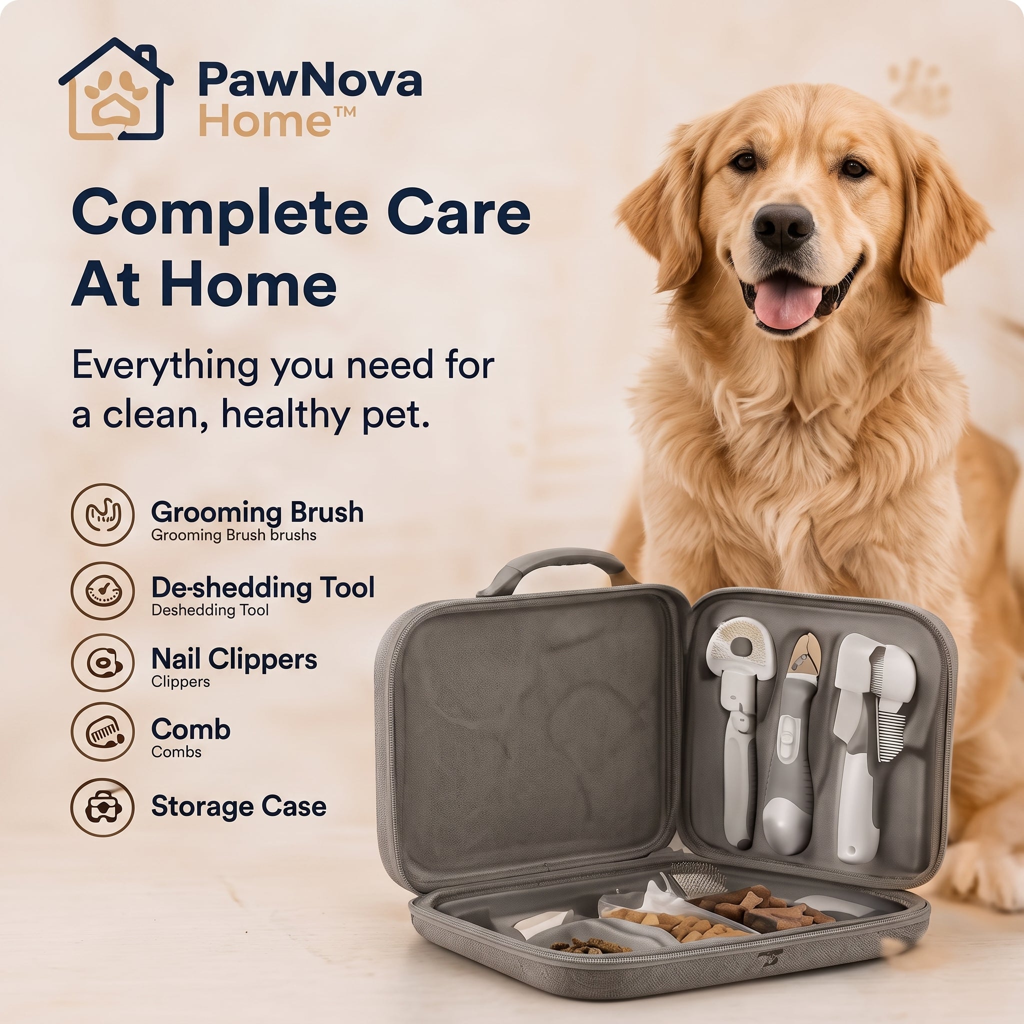 PawNova Home™ FreshPaw Grooming Kit