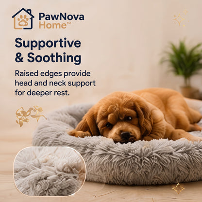 PawNova Home™ CalmComfort Anxiety Relief Pet Bed