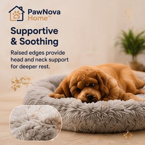 PawNova Home™ CalmComfort Anxiety Relief Pet Bed