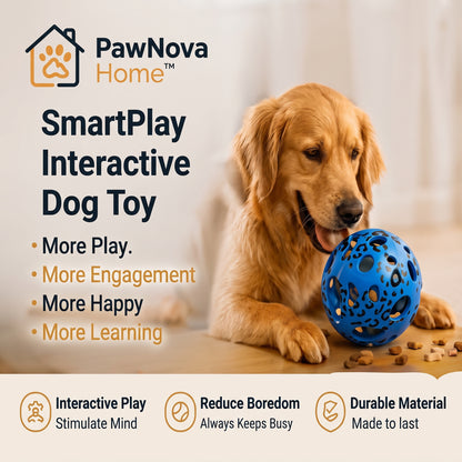 PawNova Home™ SmartPlay Interactive Dog Toy