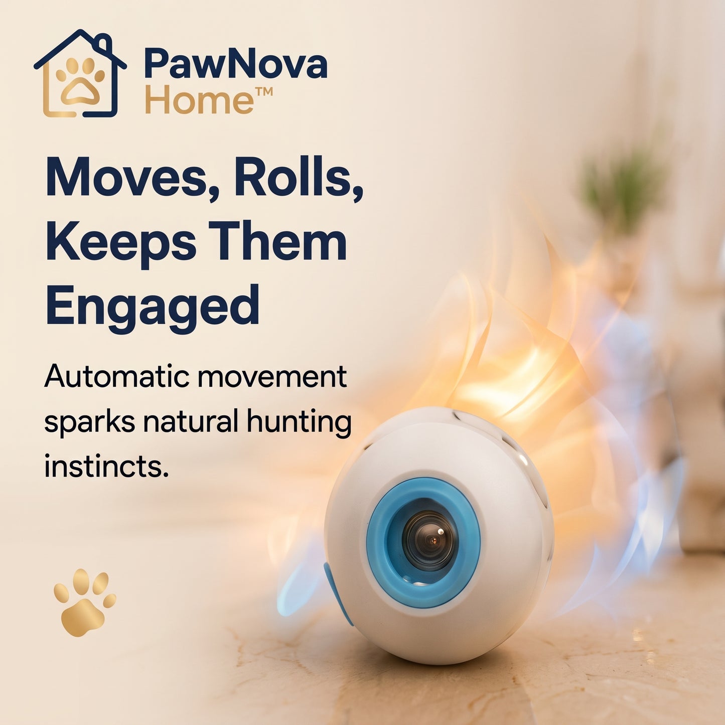 PawNova Home™ Interactive Smart Pet Toy
