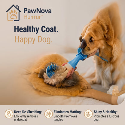 PawNova Home™ GentleCare Dog Grooming Brush