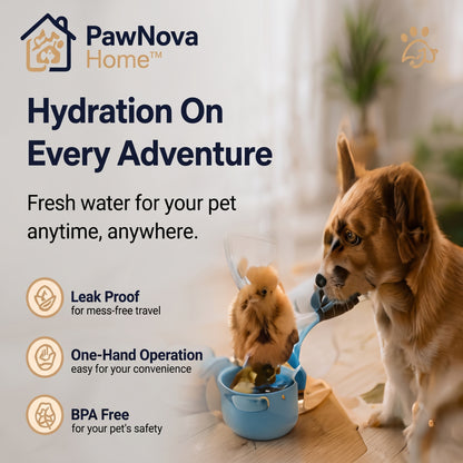 PawNova Home™ Portable Pet Water Bottle
