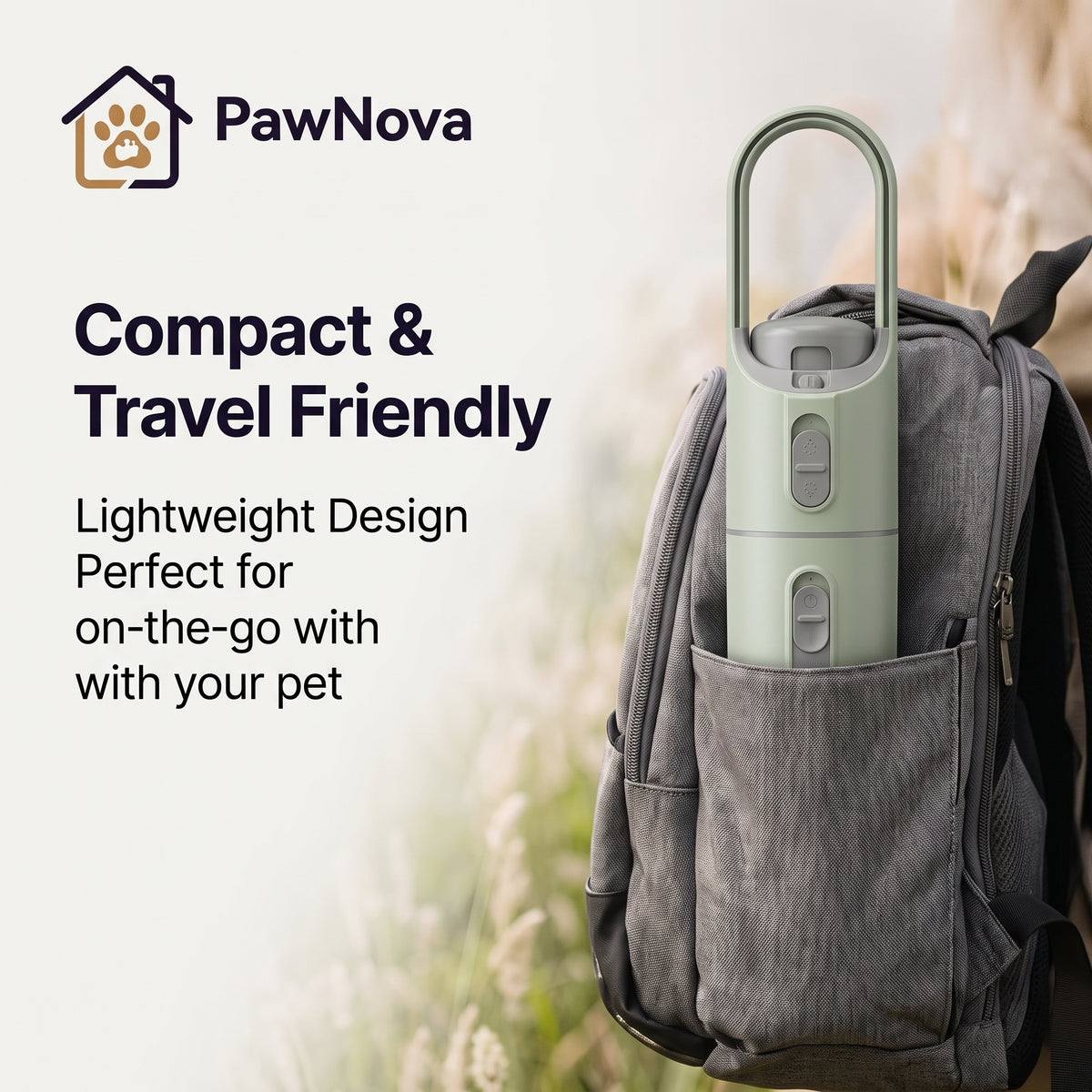 PawNova Home™ FreshTrail Portable Dog Water Bottle