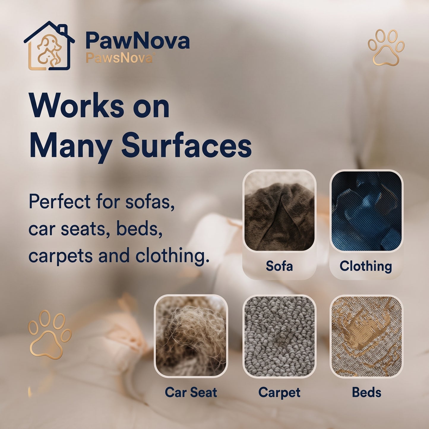 PawNova Home™ Pet Hair Removal Roller